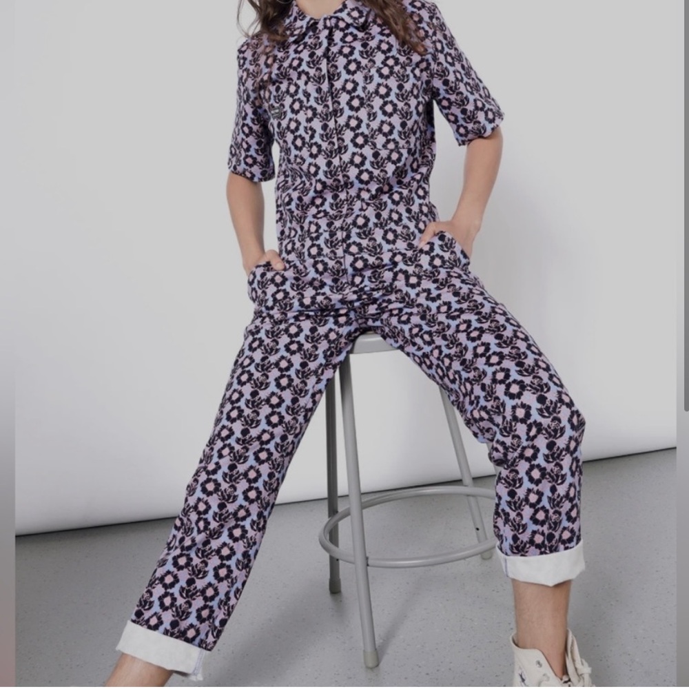 Wildfang Coveralls in Floral NWT